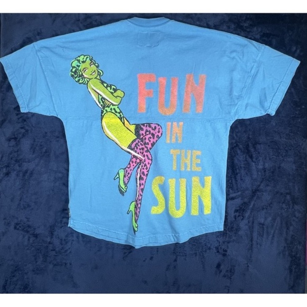 SPIRIT‎ JERSEY Unisex T-SHIRT XS Fun In the Sun